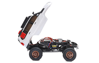 HINGED BODY SYSTEM for the Axial SCX24 Lexus GX 470