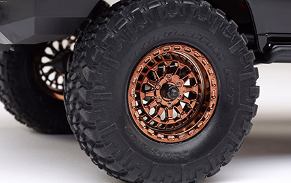 OFFICIALLY LICENSED WHEELS & TIRES for the Axial SCX24 Lexus GX 470