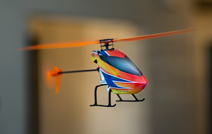 It's easy to fly the Blade Revolution 90 FP RC Helicopter