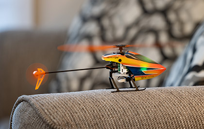 Fly Indoors with the Blade Revolution 90 FP RC Helicopter