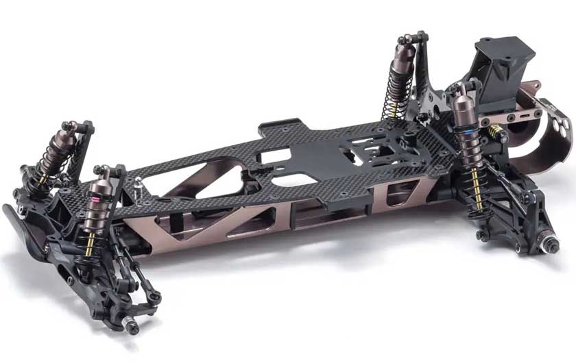 Limited edition, rear motor mounted 2WD buggy chassis