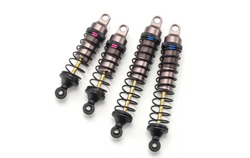 Adjustable large capacity oil shocks