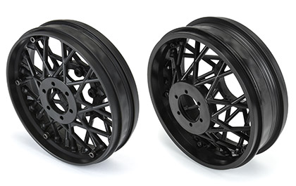 TRUE-SPOKE WHEELS for the Losi 1/4 Promoto-SM FXR Supermoto RTR RC Motorcycle