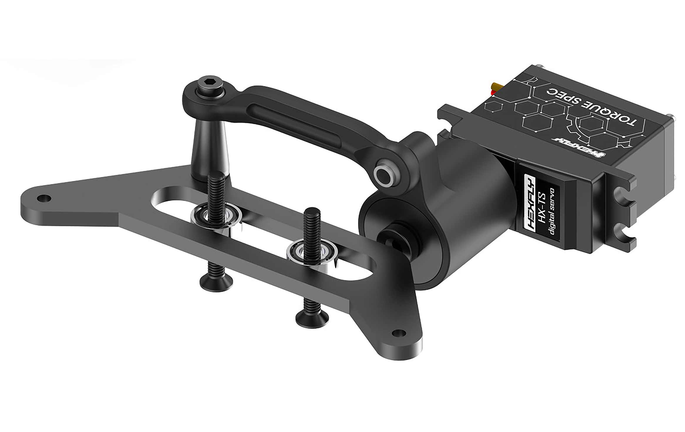 Torque Spec Digital Servo and Precision Steering Rack