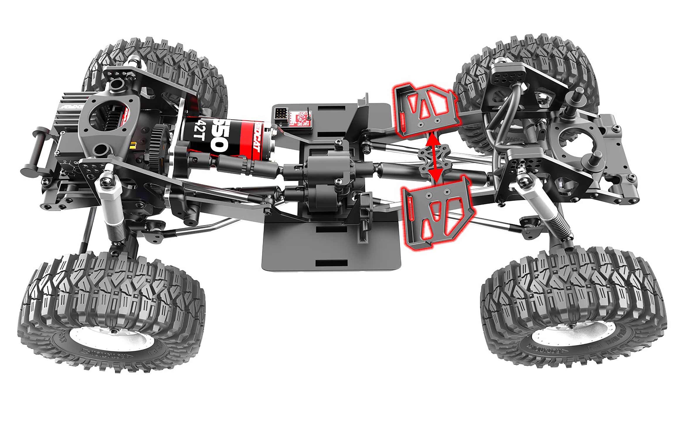 Multiple Battery Tray Positions