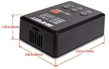 COMPACT CASE DESIGN for the Spektrum Smart Charger and Power Supply Combo