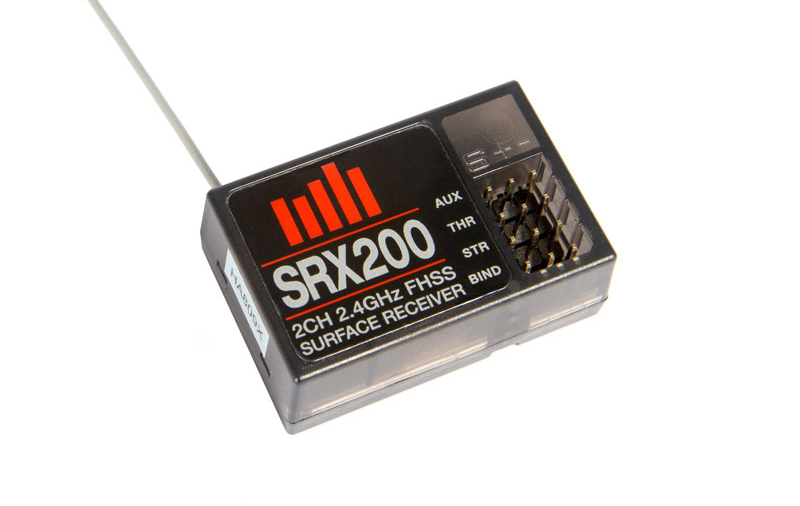 SPEKTRUM SRX200 FHSS 2.4GHz 2-CHANNEL RECEIVER