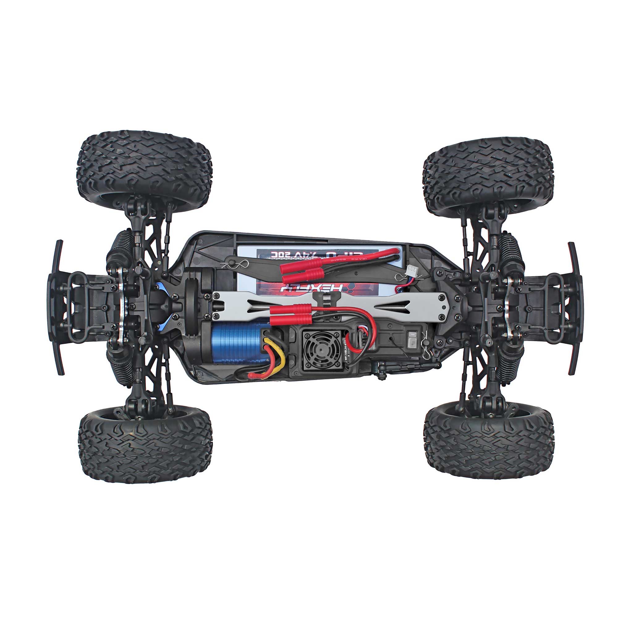 1/10 Blackout XTE Pro 4WD Monster Truck Brushless RTR, Silver