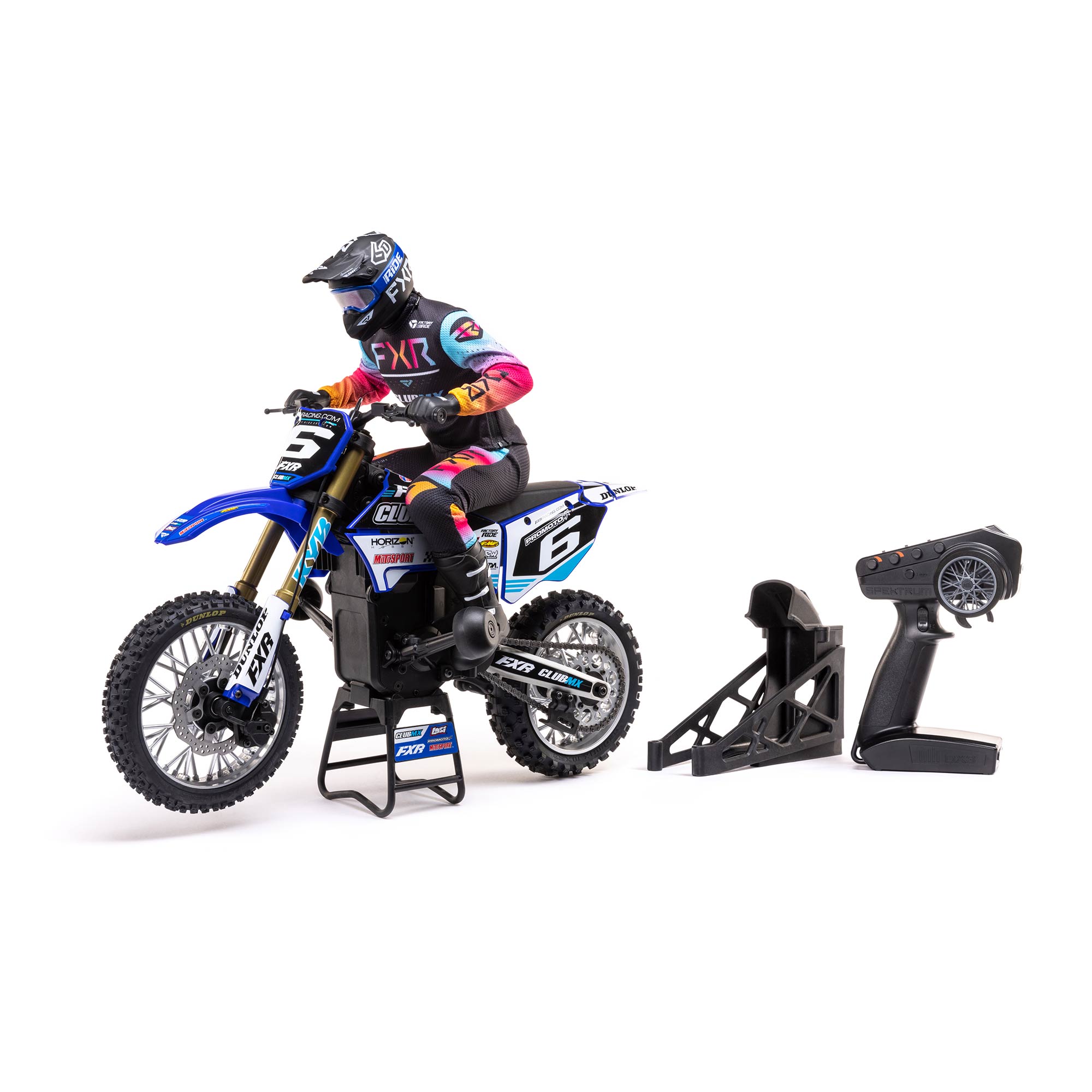 1/4 Promoto-MX Club MX 2S RTR Brushelss Motorcycle, Blue