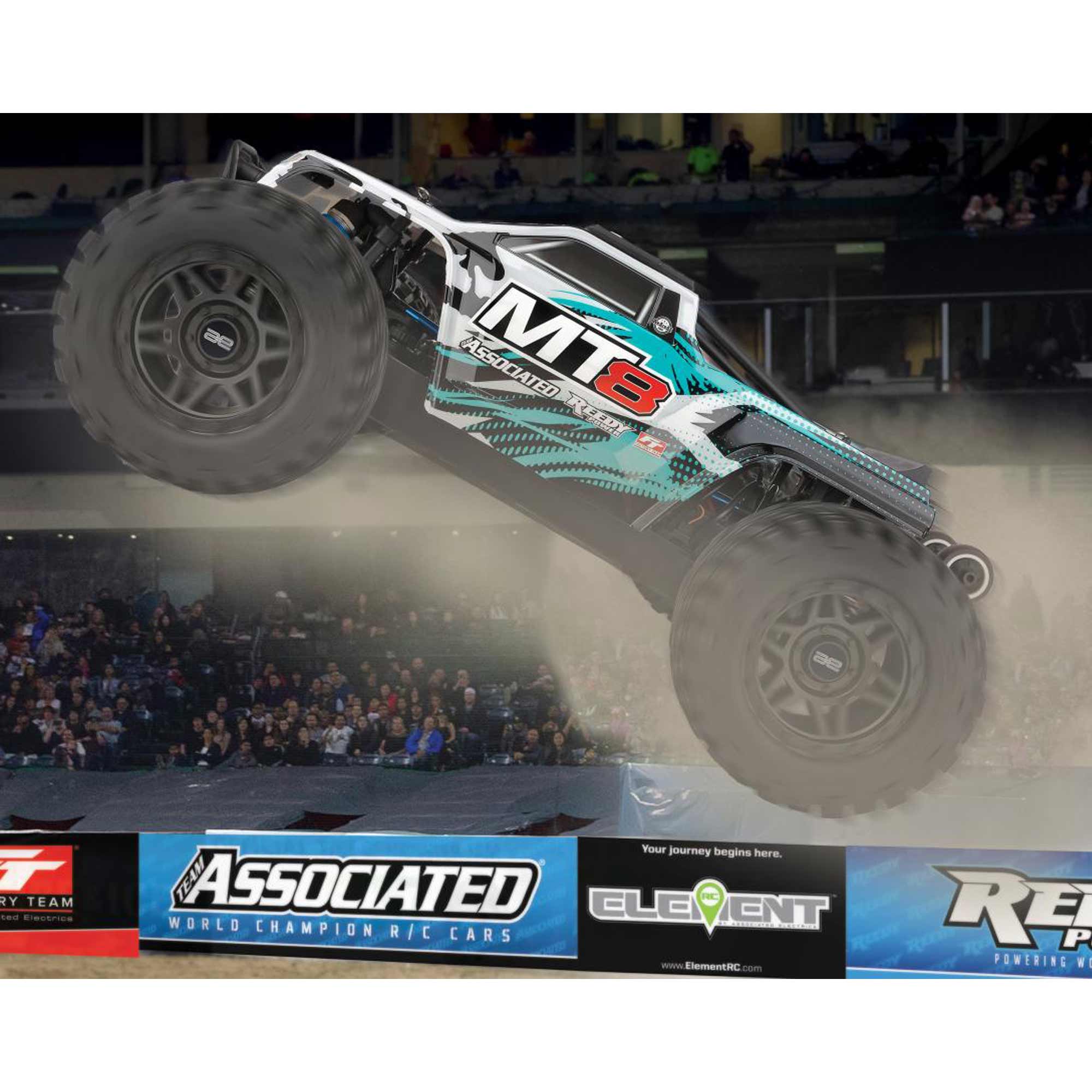 1/8 Rival MT8 4X4 Monster Truck RTR, Teal