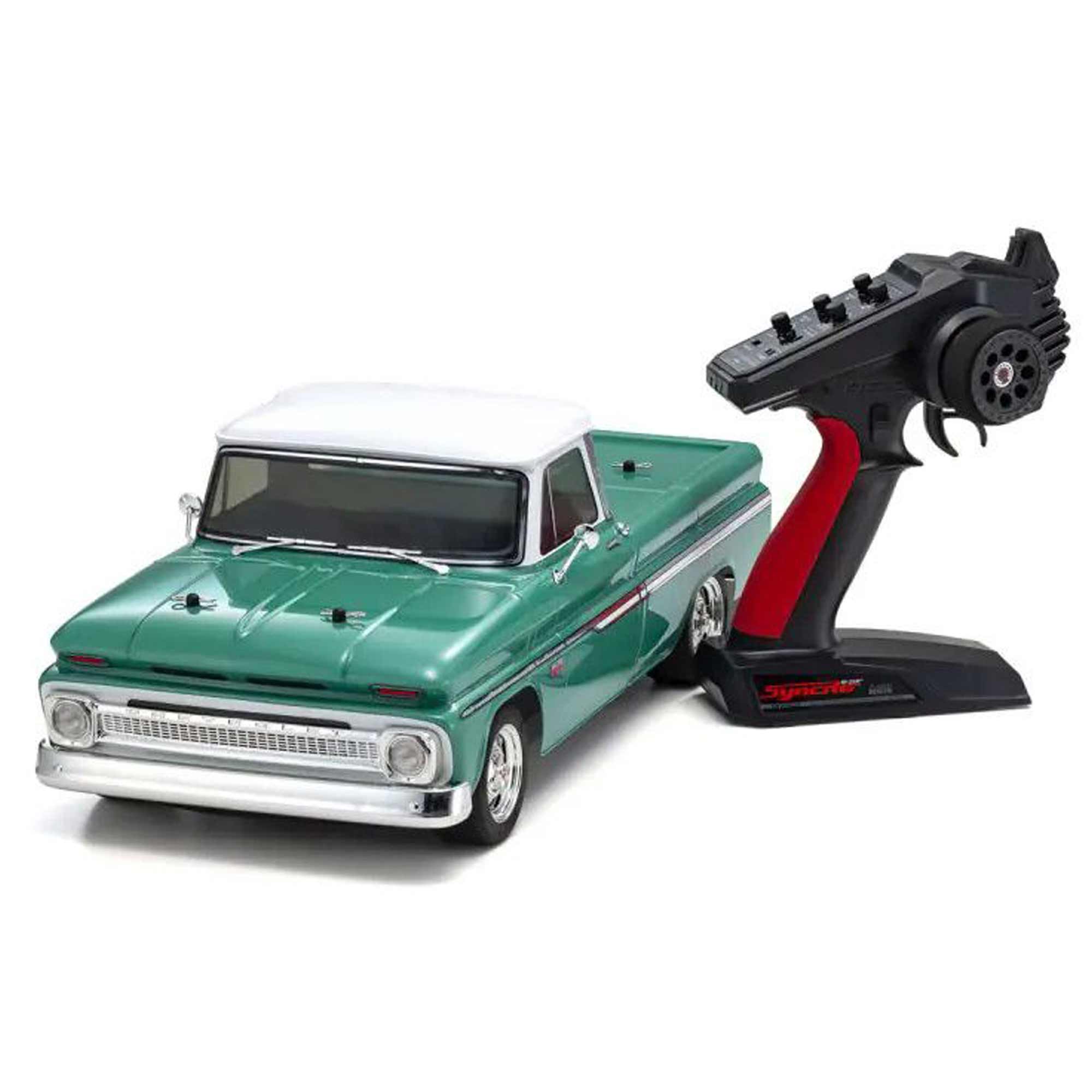 1/10 FAZER Mk2 FZ02L 1966 Chevy C10 Fleetside 4WD Pickup, Light Green