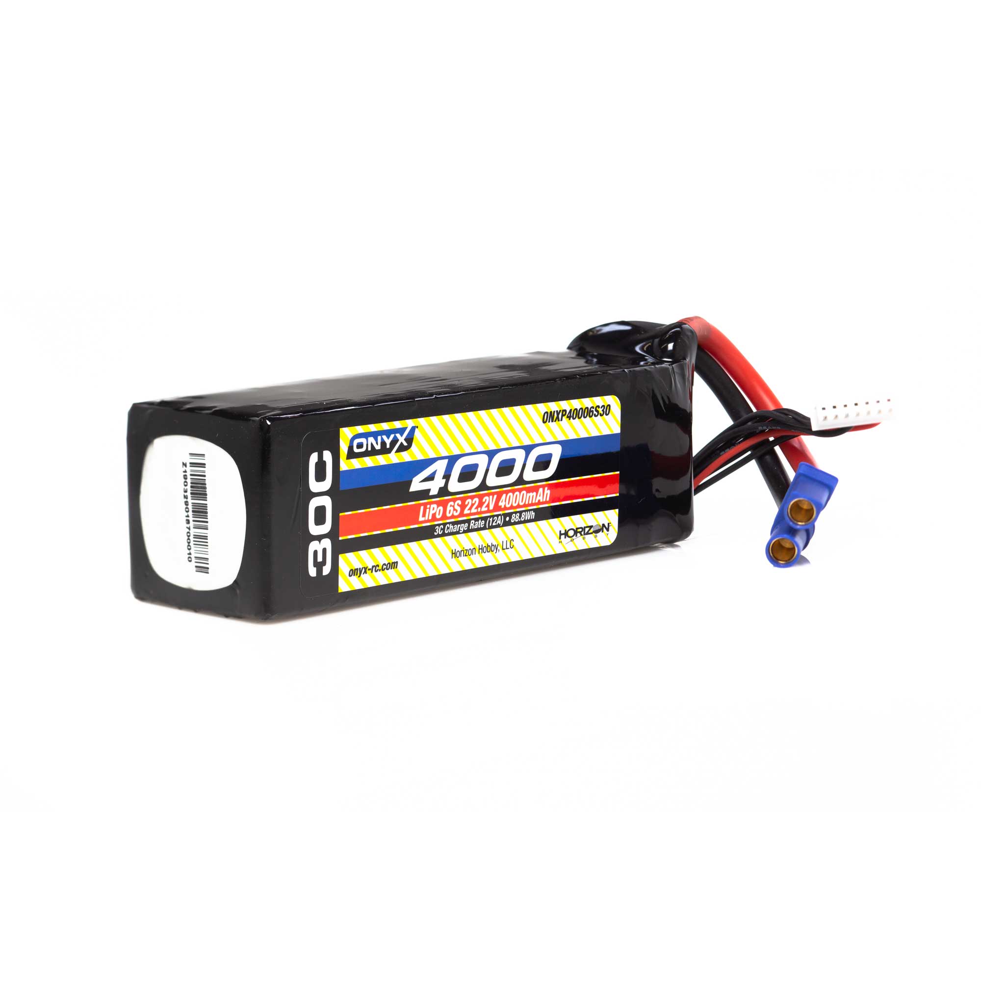 22.2V 4000mAh 6S 30C LiPo Battery: EC5