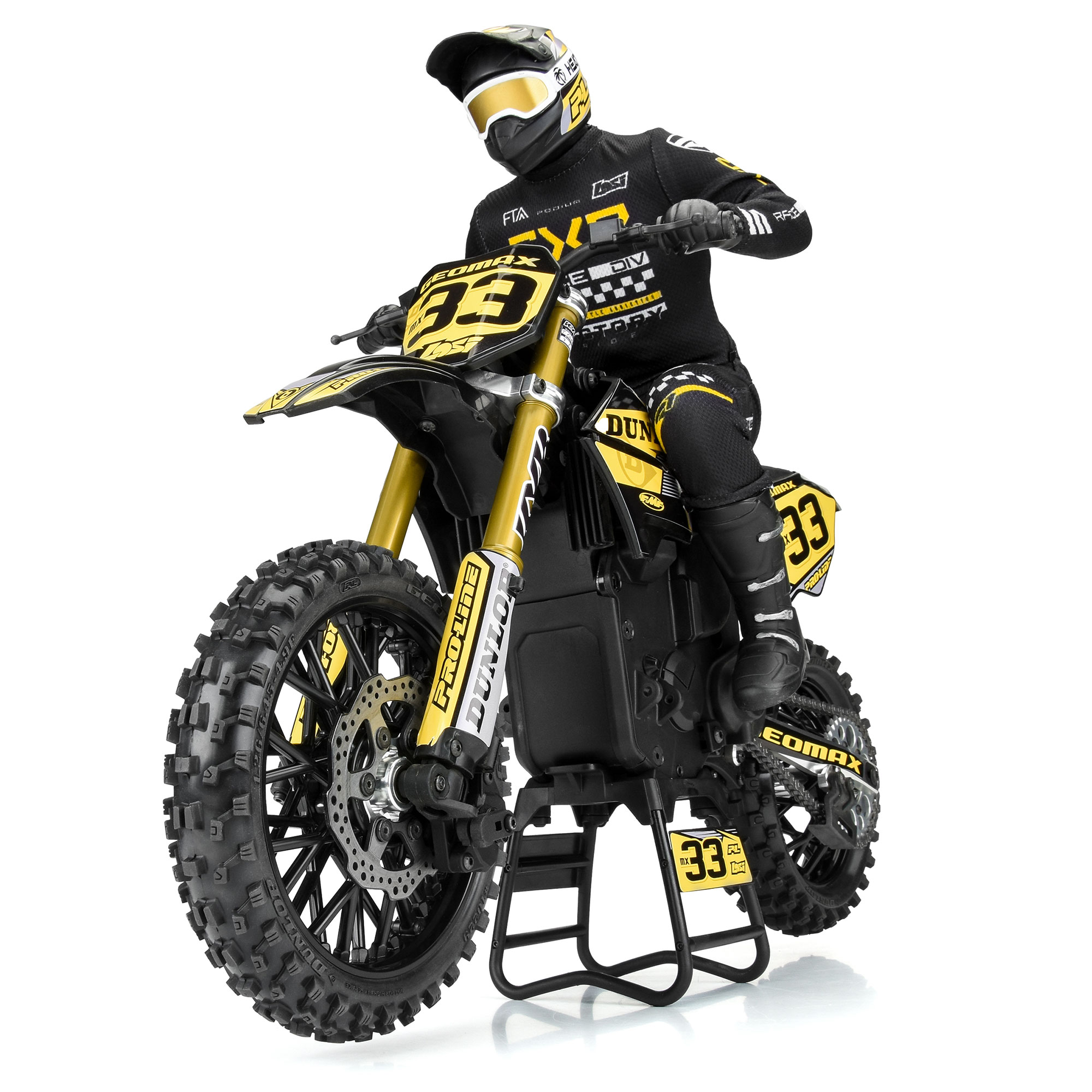 1/4 Dunlop Geomax MX33 V2 Bead M2 Front Tire: Promoto-MX