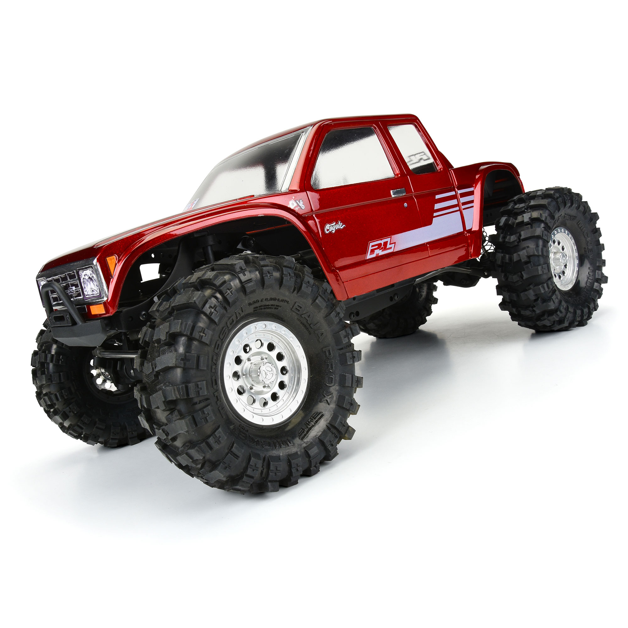 1/10 Coyote HP Clear Body 12.3" Wheelbase Crawlers