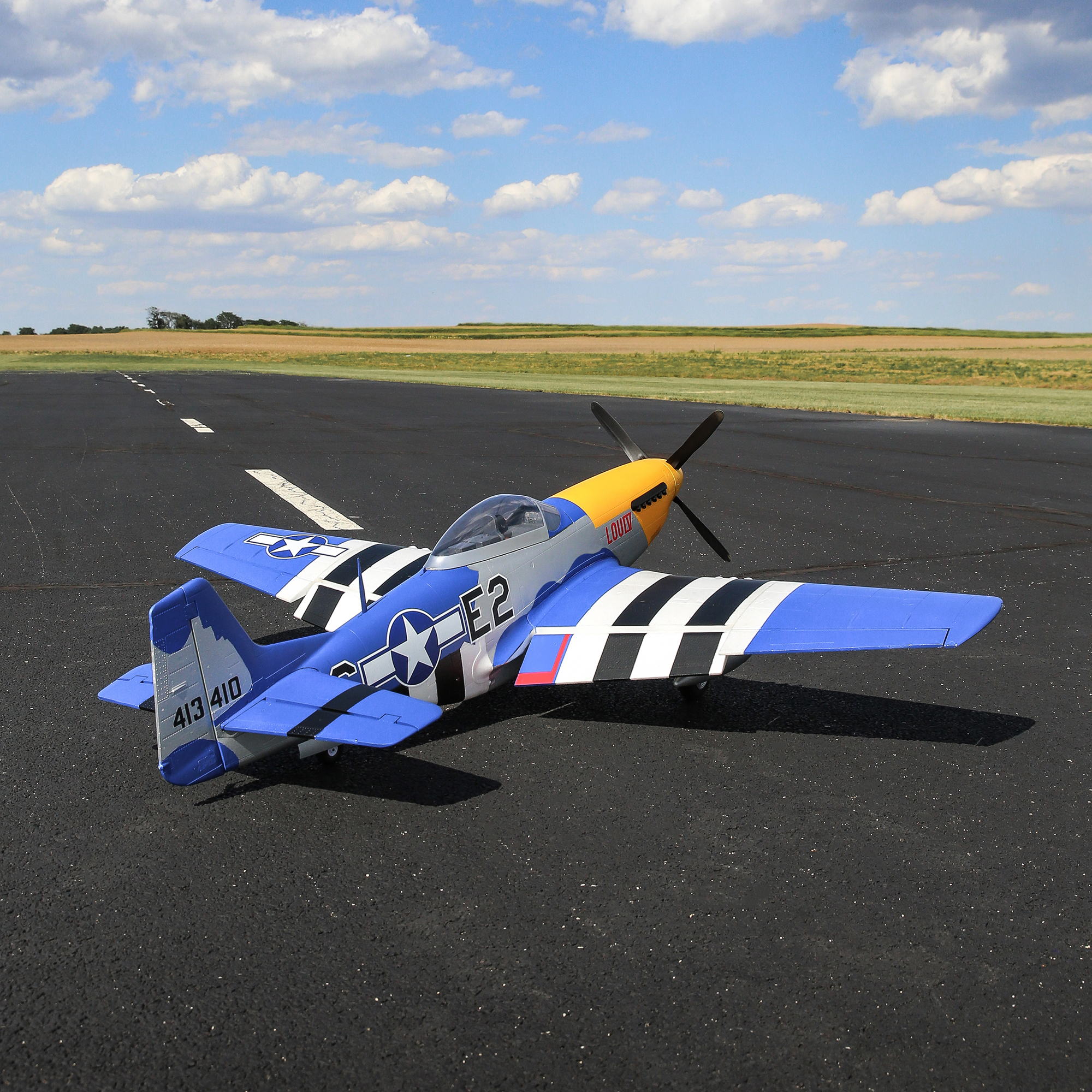 P-51D Mustang 1.5m BNF Basic Combo