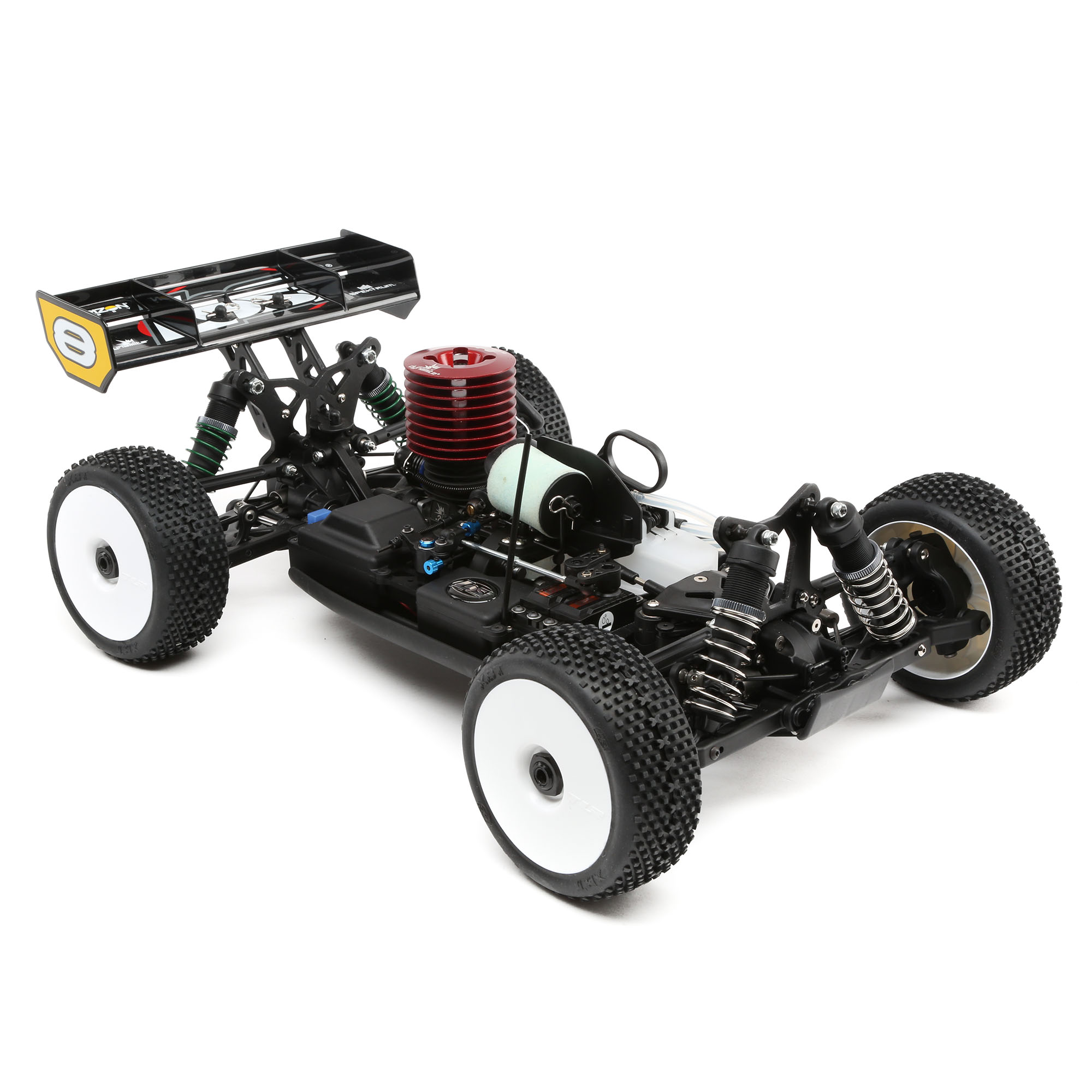 1/8 8IGHT 4X4 Nitro Buggy RTR, Red/Yellow