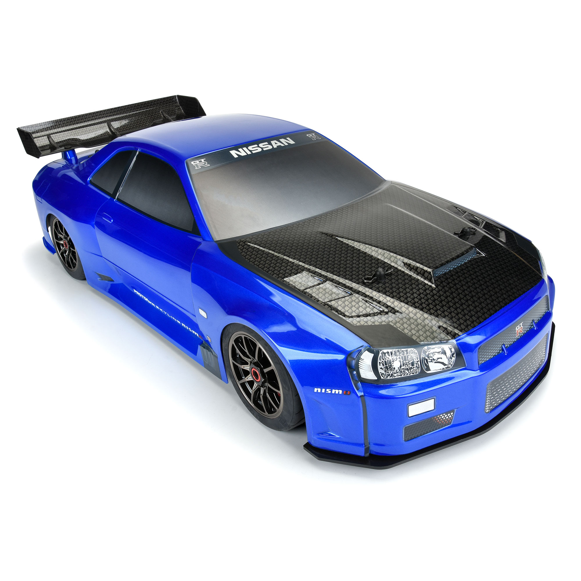 1/7 2002 Nissan Skyline GT-R R34 Painted Body (Blue): Infraction 6S