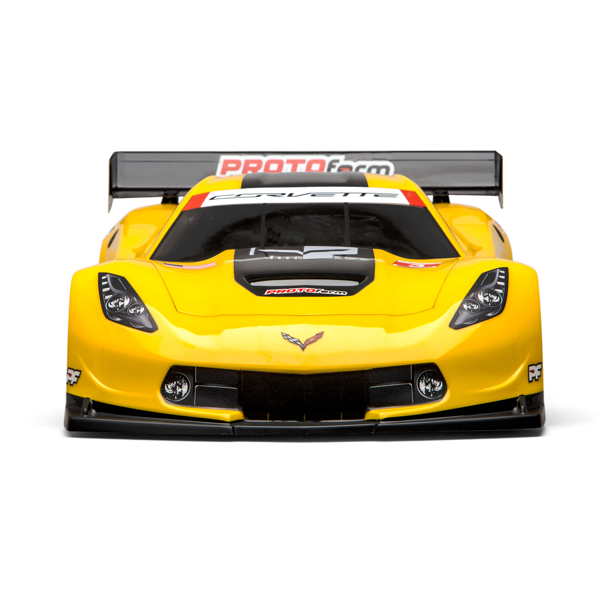 1/8 Chevrolet Corvette C7.R Clear Body: 1:8 GT (Long Wheelbase)