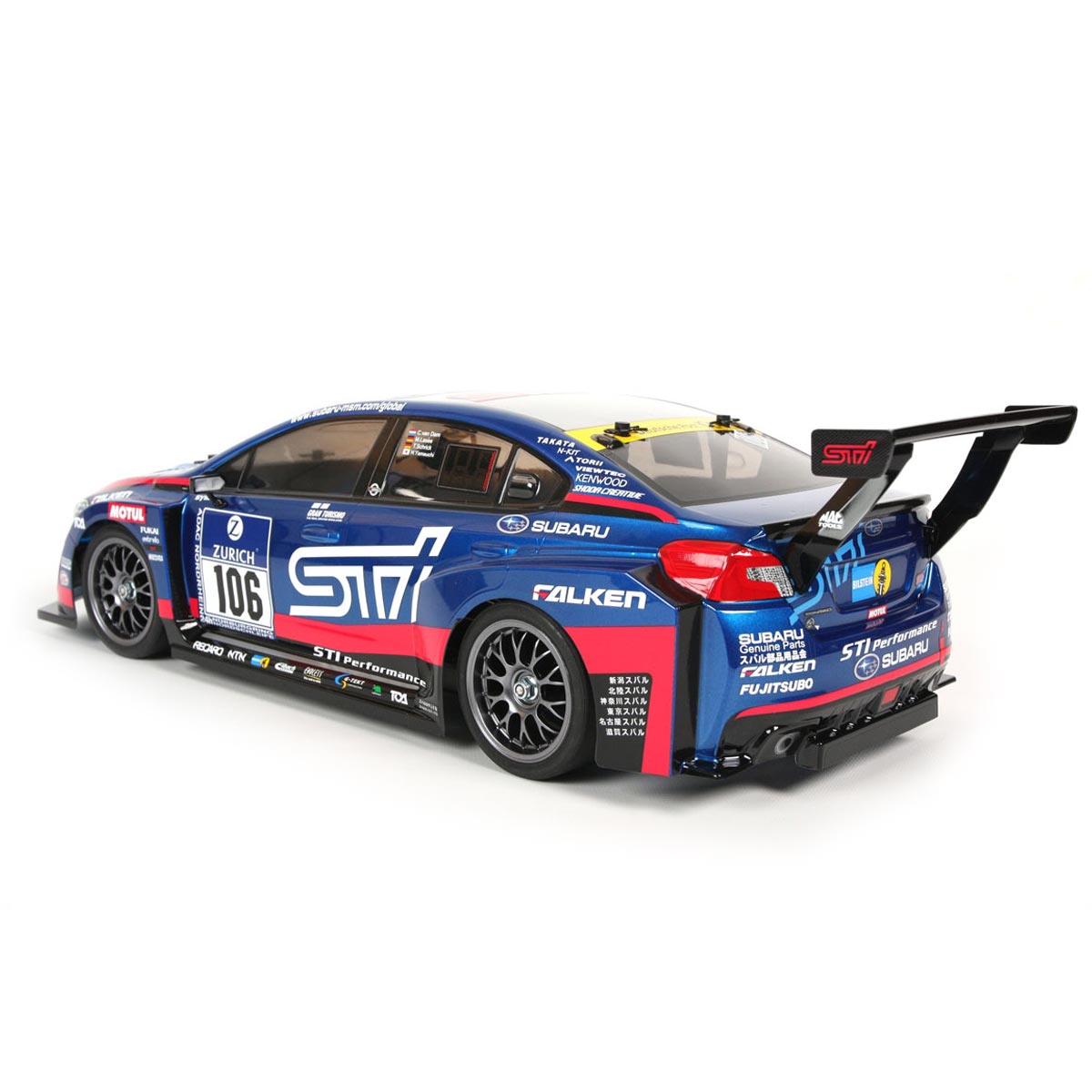 1/10 Subaru WRX STI 24-Hour Nurburgring TT-02 4x4 On-Road Touring Kit