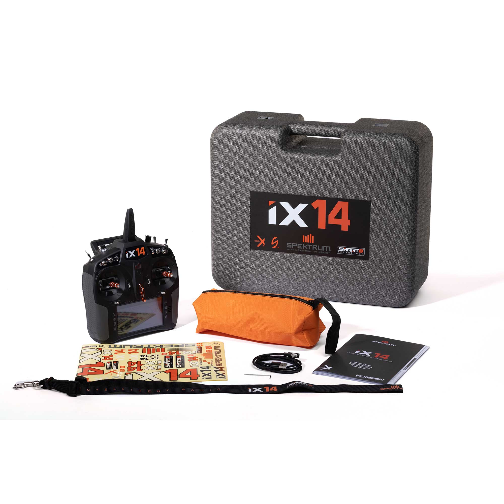 iX14 14-Channel DSMX Transmitter Only