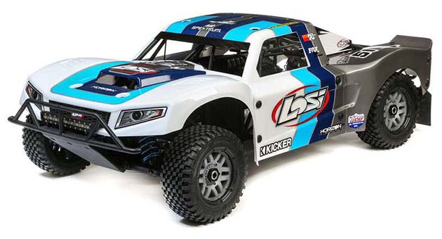 Losi 5ive-T 1/5 scale RC car for adults is a Short Course Race Truck built for speed