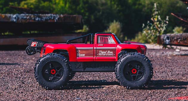 ARRMA Kraton Large Scale RC Car for Adults in Red