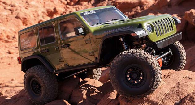 Axial SCX-6 1/6 Scale RC Jeep for Adults in Green