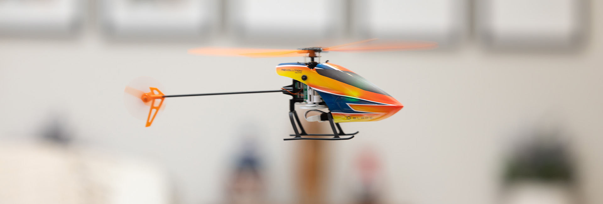 Learn about the new Blade Revolution 90 FP fixed-pitch Ready-to-fly Ultra-Micro RC Helicopter